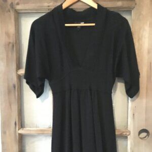 H&M Vintage Kimono Knit black dress